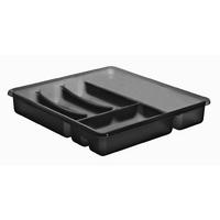 PRÍBORNÍK DO ZÁSUVKY, plast, 39/32/6 cm - tmavosivá, Konventionell, plast (39/32/6cm) - Rotho