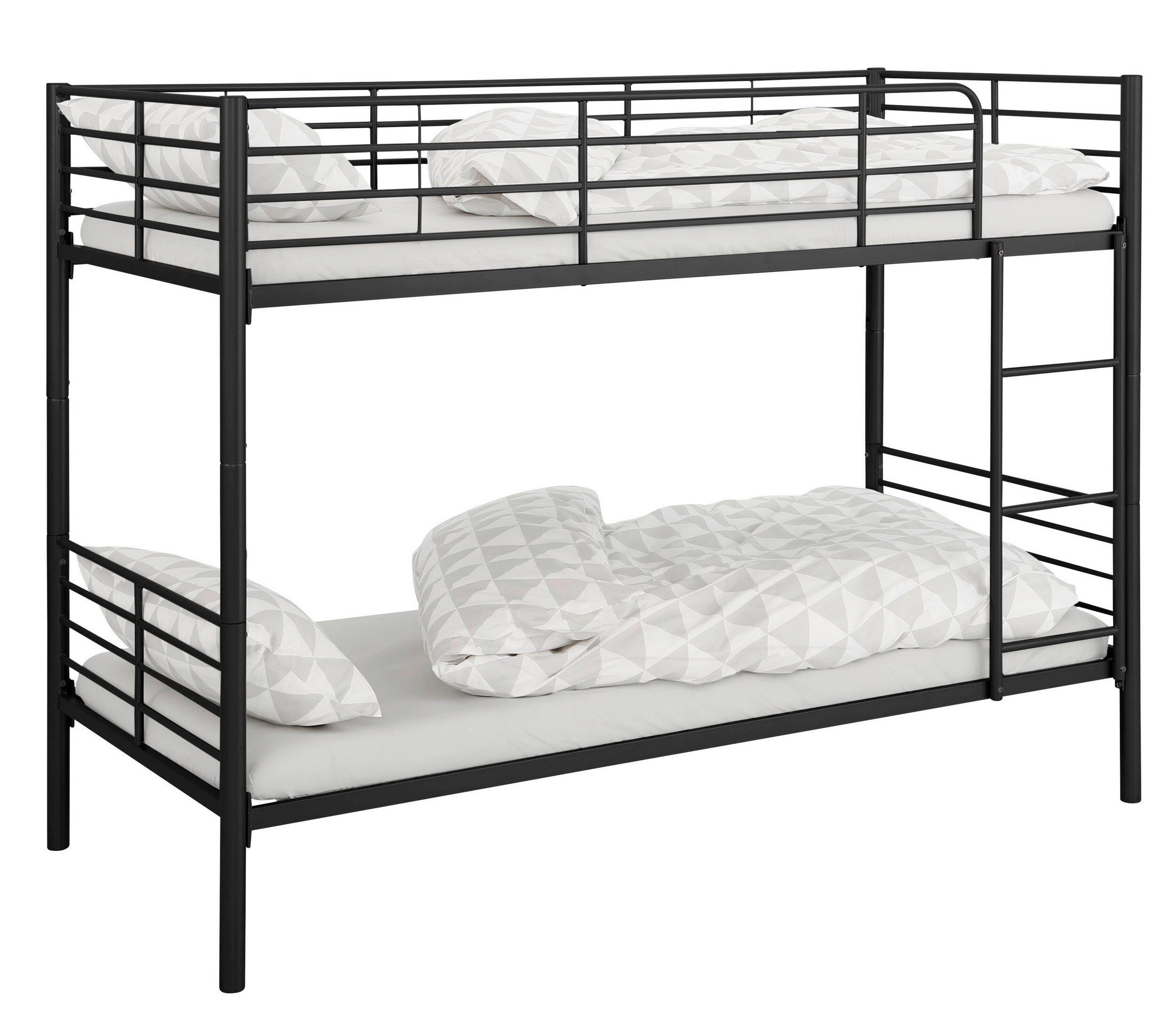 HOCHBETT 90/200 cm  - Schwarz, Design, Metall (90/200cm) - MID.YOU