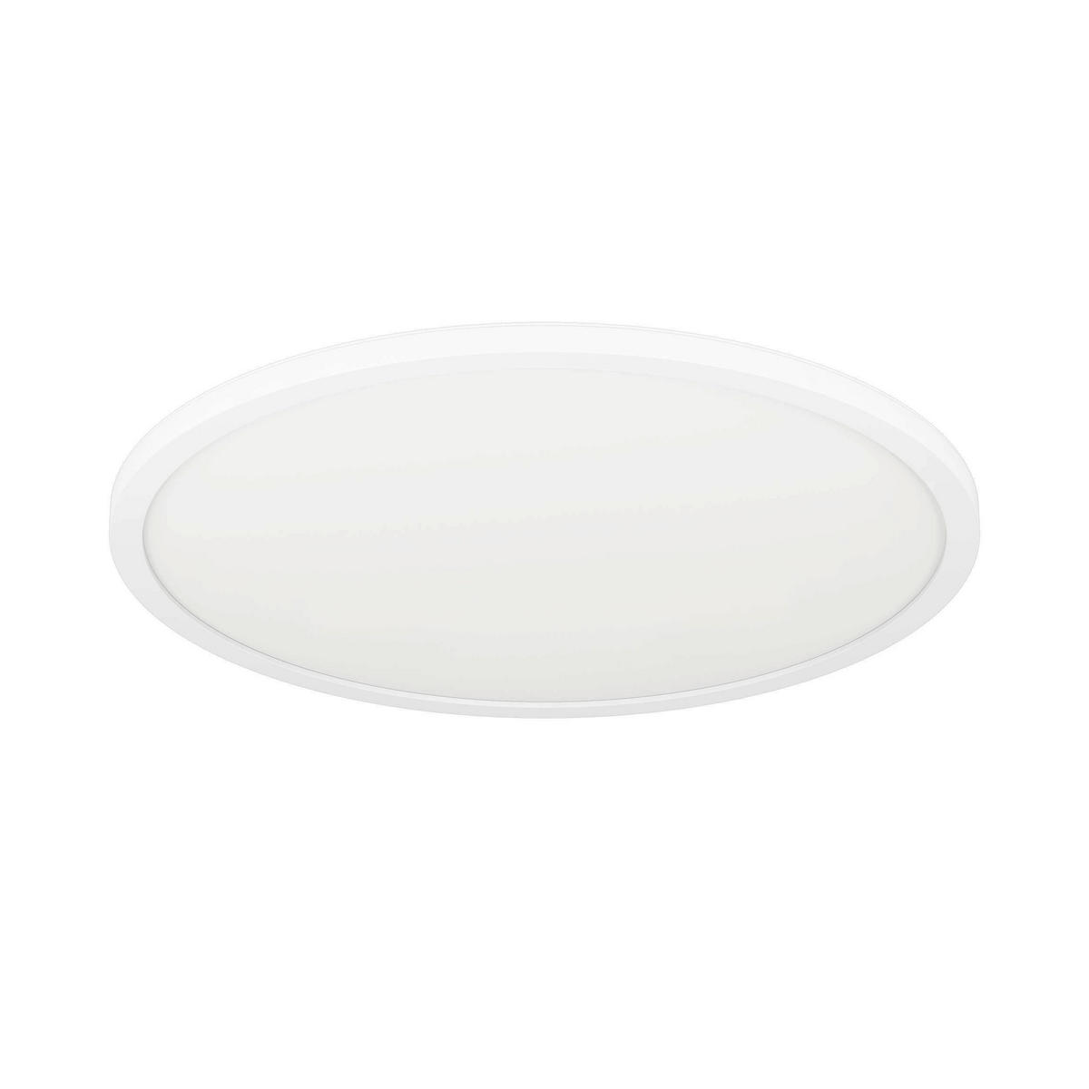LED-DECKENLEUCHTE 38,9/3 cm    - Weiß, Basics, Kunststoff (38,9/3cm)