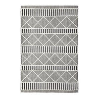 OUTDOORTEPPICH 120/180 cm Schwarz  - Schwarz, Basics, Textil (120/180cm) - Tom Tailor