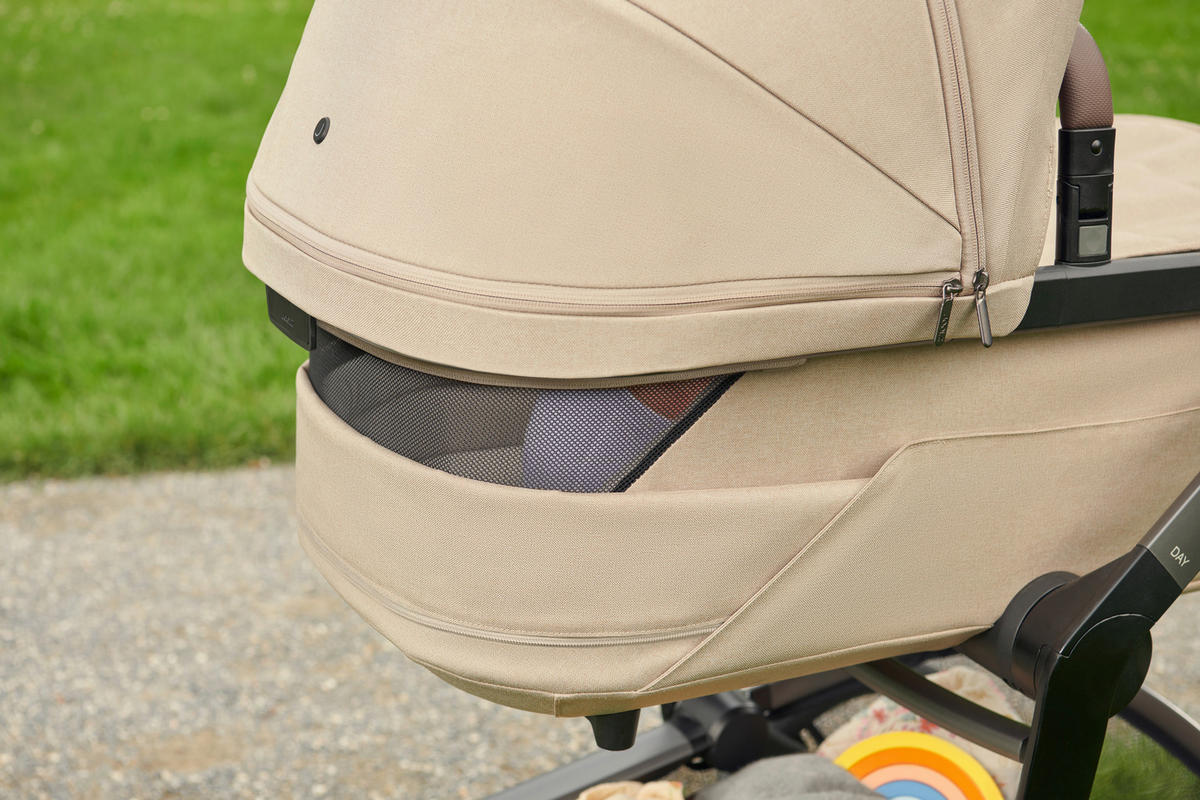 KINDERWAGEN  Day 5  Sandy Taupe  - Taupe/Grau, Basics, Textil/Metall (94/60/113cm) - Joolz