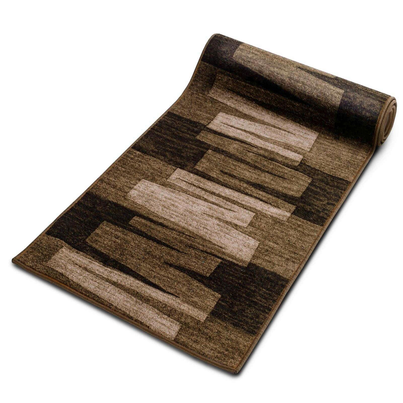LÄUFER 80/400 cm Via Veneto  - Braun, Design, Kunststoff/Textil (80/400cm) - Novel