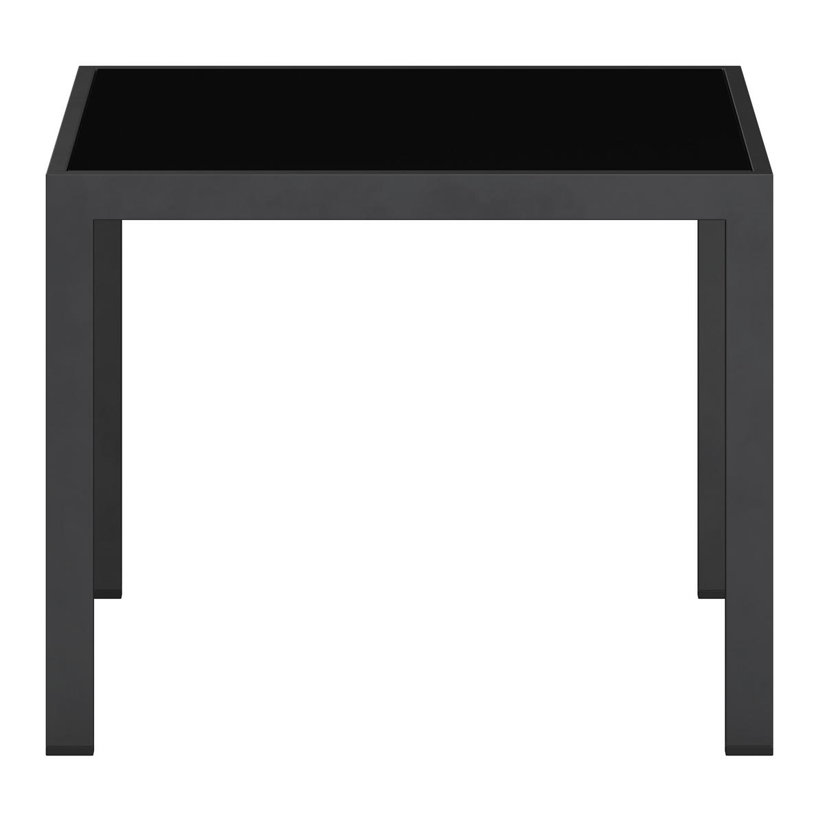 LOUNGEGARNITUR 191,5/120 cm Eisen  - Schwarz/Grau, Design, Glas/Textil (191,5/120cm) - Ambia Garden