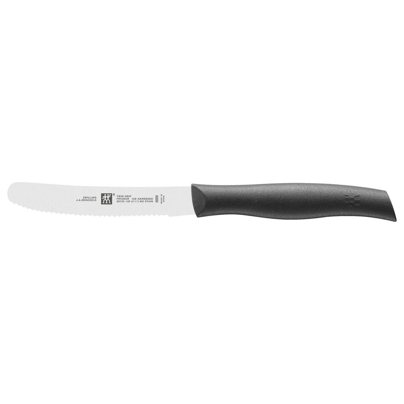 UNIVERSALMESSER 1 cm  - Edelstahlfarben/Schwarz, Basics, Kunststoff/Metall (1cm) - Zwilling