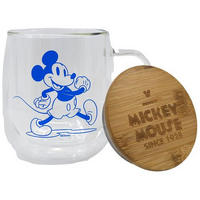 TRINKGLAS Mickey Mouse 390 ml  - Basics, Glas (13/9,7/11,4cm) - Disney