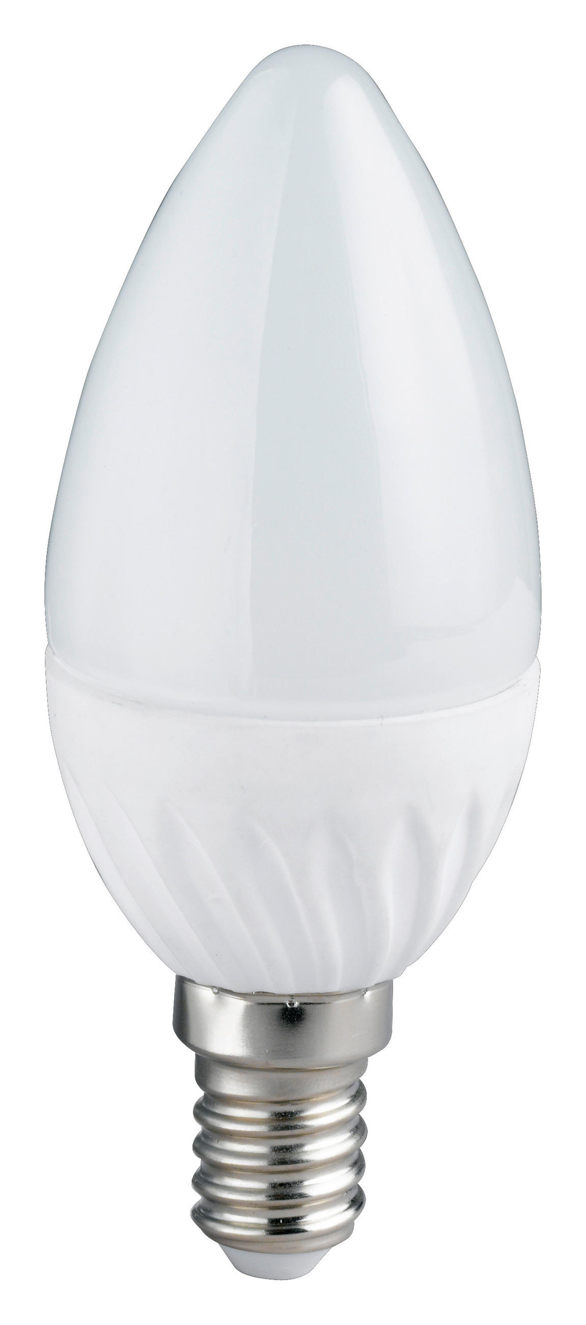 LED SIJALICA - bela, Osnovno, staklo/metal (3,7/9,9cm)