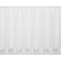 KRATKA ZAVESA  2024 AUTUMN          60 cm   bela  - bela, Basics, tekstil (60cm)