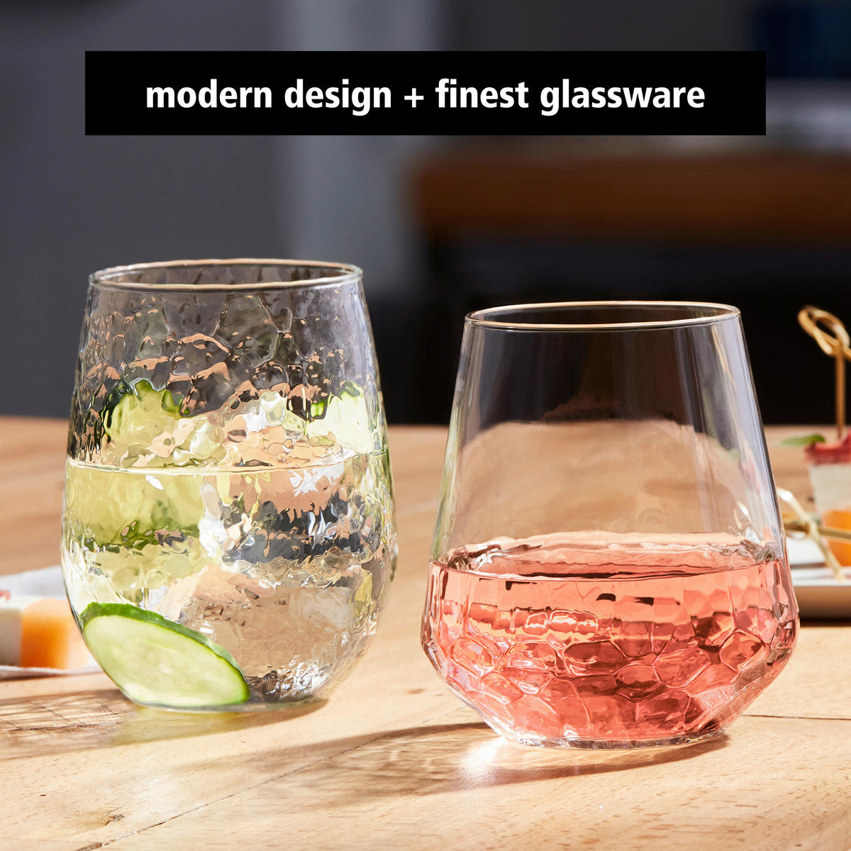 GLÄSERSET STEMLESS  12-teilig  - Klar, Basics, Glas (9/11,5cm)