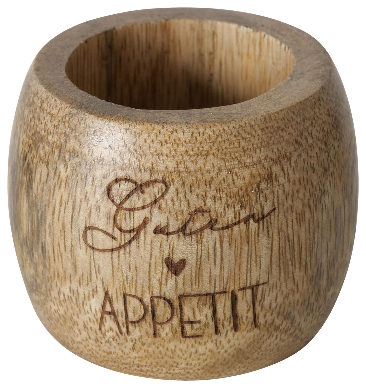 SERVIETTENRINGESET   4 Stück  - Naturfarben, KONVENTIONELL, Holz (6/5cm)