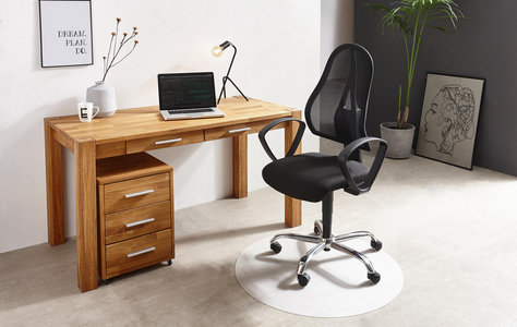 Schreibtisch In Holz 140 76 70 Cm Online Kaufen Xxxlutz