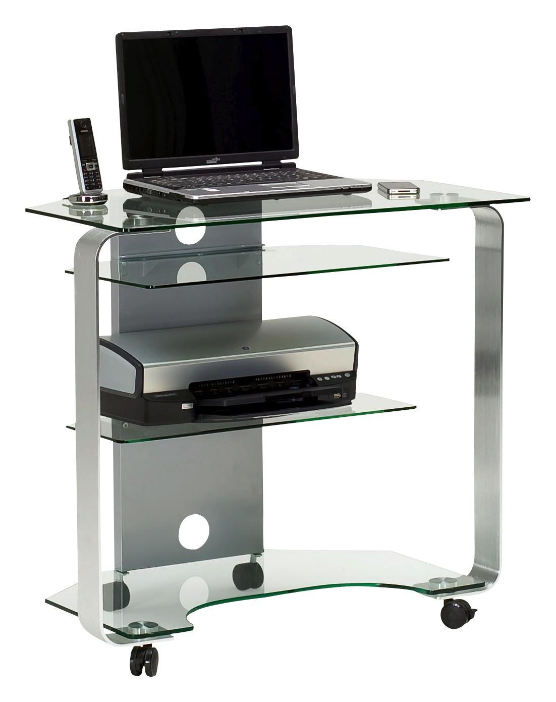 Laptoptisch in Alufarben