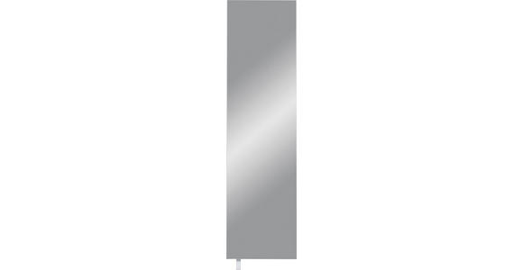 SCHUHSCHRANK 50/195/18 cm  - Weiß, Design, Glas/Holz (50/195/18cm) - Xora