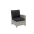 LOUNGEENDTEIL - Anthrazit/Hellgrau, Design, Kunststoff/Textil (78/78/83cm) - Kettler HKS LOUNGEENDTEIL - Anthrazit/Hellgrau, Design, Kunststoff/Textil (78/78/83cm) - Kettler HKS