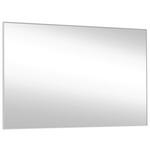 WANDSPIEGEL 120/77/3 cm - Silberfarben, Design, Glas/Holzwerkstoff (120/77/3cm) - Novel