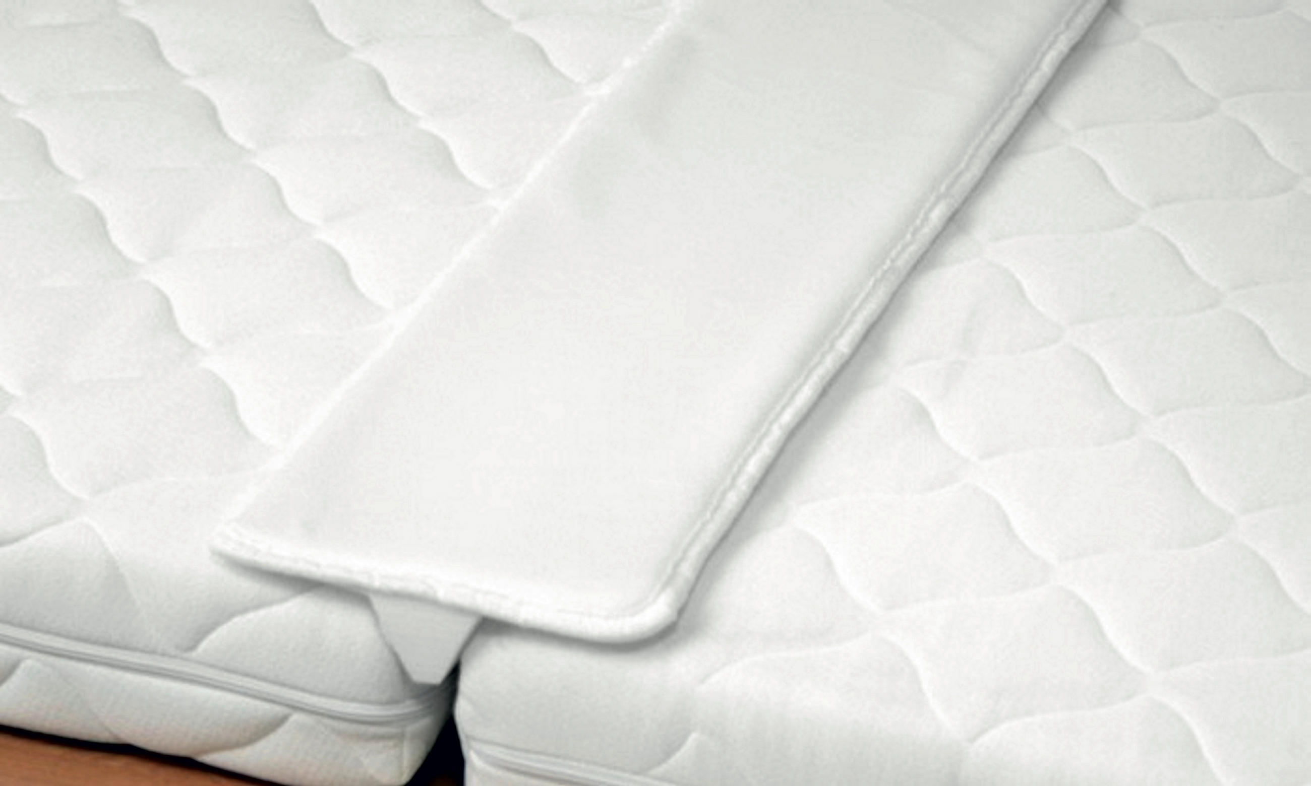 MATRATZENBRÜCKE 24/200 cm    - Weiß, Basics, Textil (24/200cm) - Sleeptex