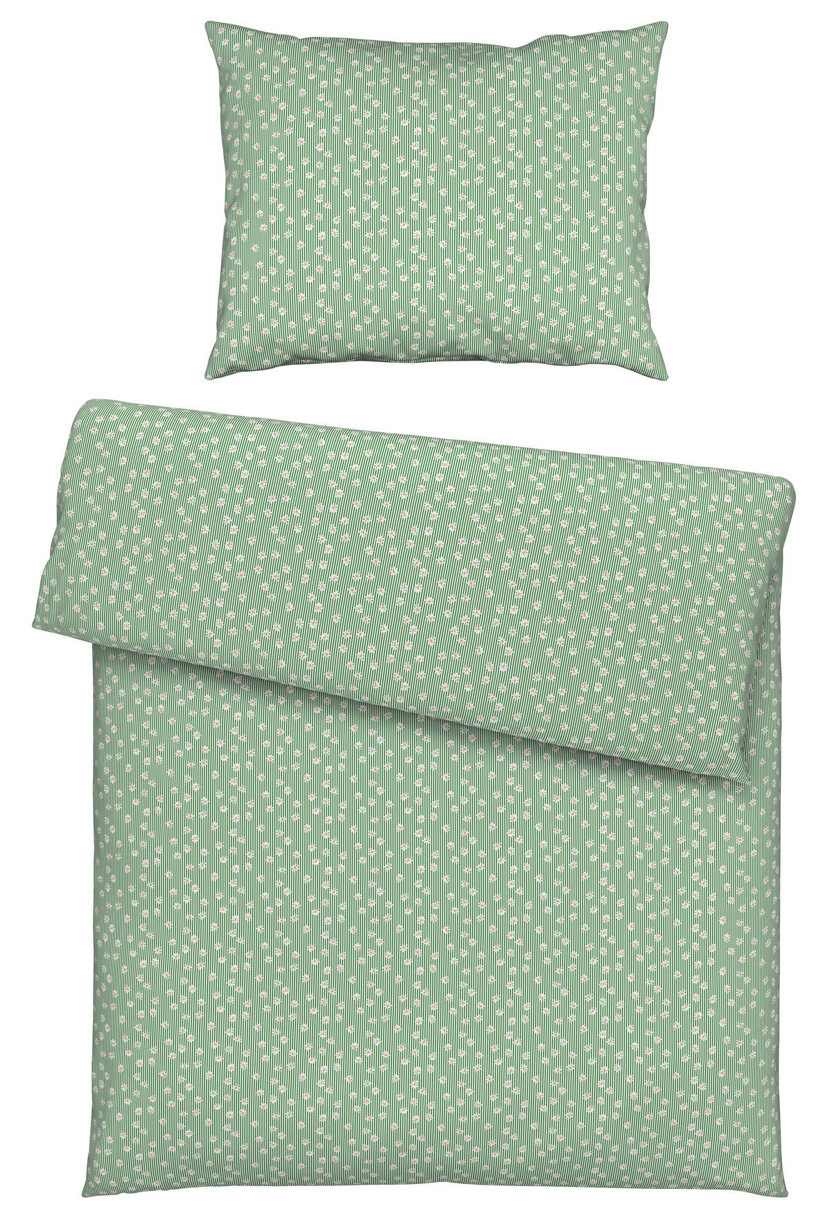 POSTEĽNÁ BIELIZEŇ - zelená, Konventionell, textil (140/200cm) - Esposa