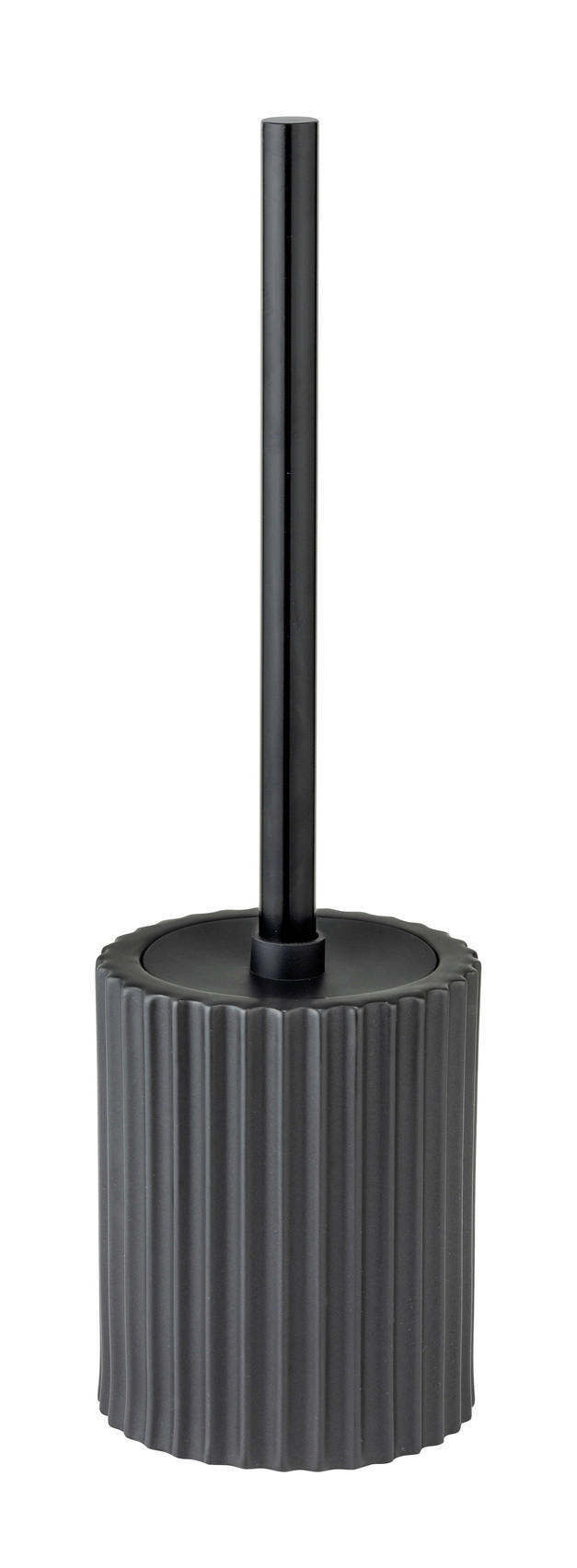 WC-BÜRSTENGARNITUR - Schwarz, KONVENTIONELL, Keramik/Kunststoff (10,5/37/10,5cm) - Schöner Wohnen
