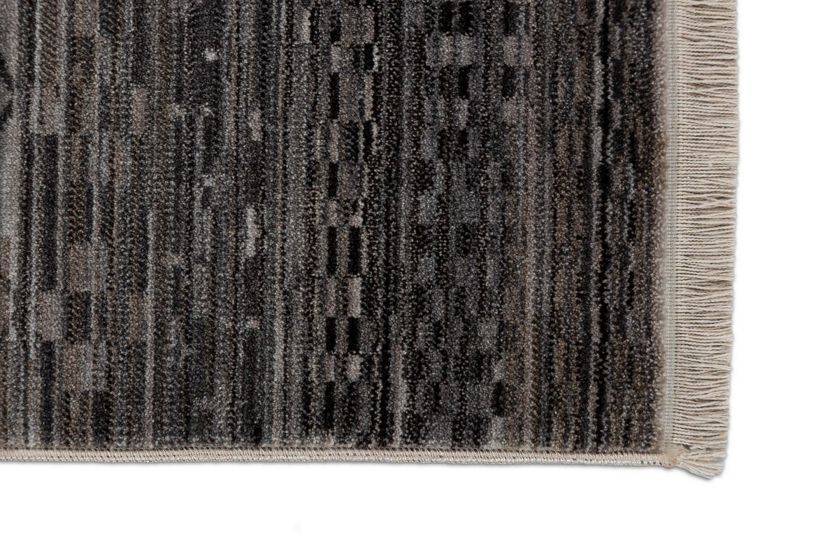 WEBTEPPICH 200/285 cm MYSTIK 6305/59 D.193 042 Dunkelgrau  - Dunkelgrau, Basics, Textil (200/285cm) - Schöner Wohnen