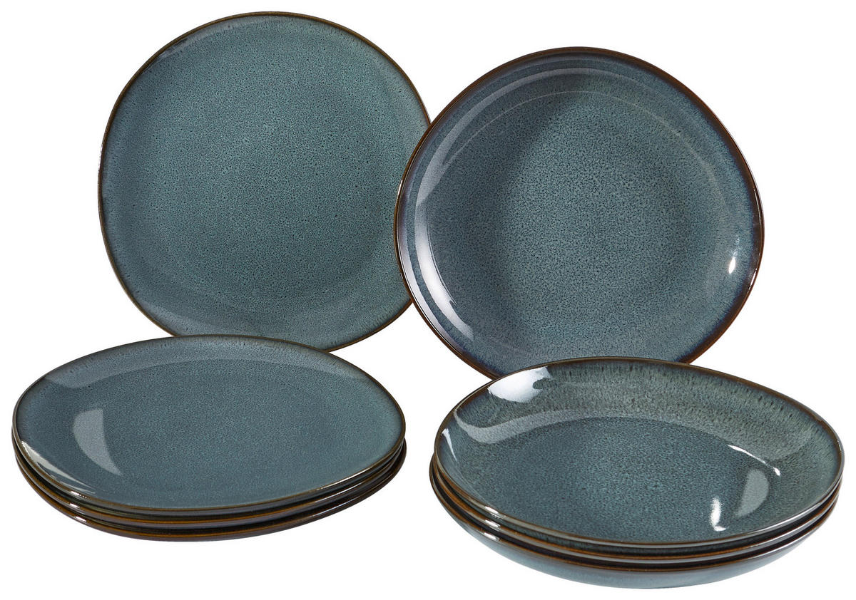 TAFELSERVICE Lave Gris 8-teilig  - LIFESTYLE, Keramik (28/28/2,7cm) - Villeroy & Boch