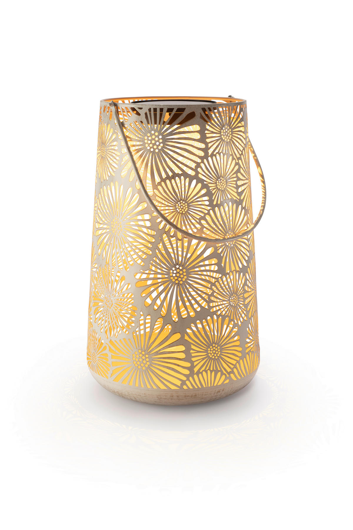 SOLARLEUCHTE - Weiss, Basics, Metall (28/46cm) - STT