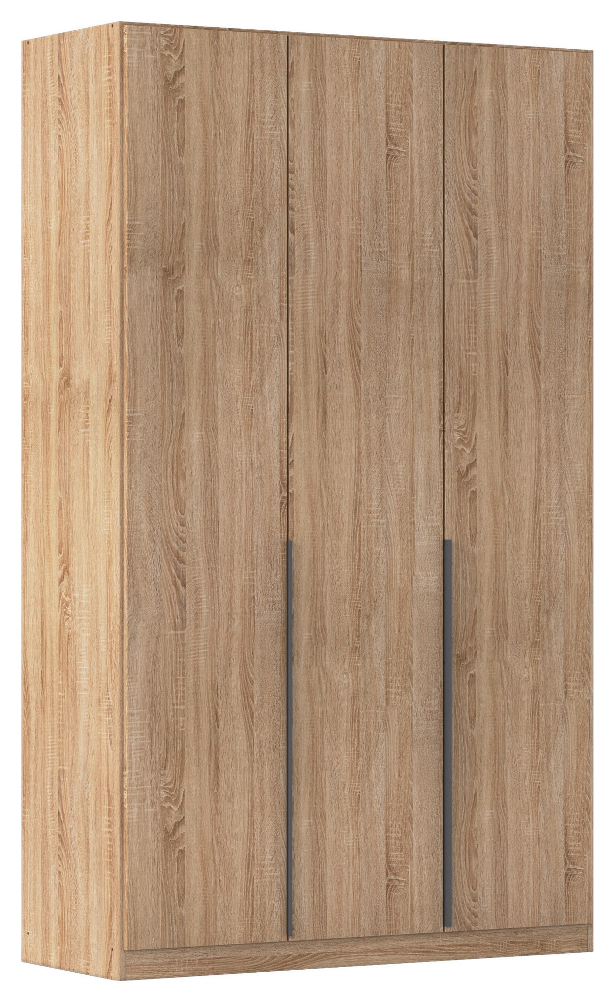 DREHTÜRENSCHRANK Sonoma Eiche  - Grau/Sonoma Eiche, Modern, Holzwerkstoff (136/229/54cm) - Rauch Möbel
