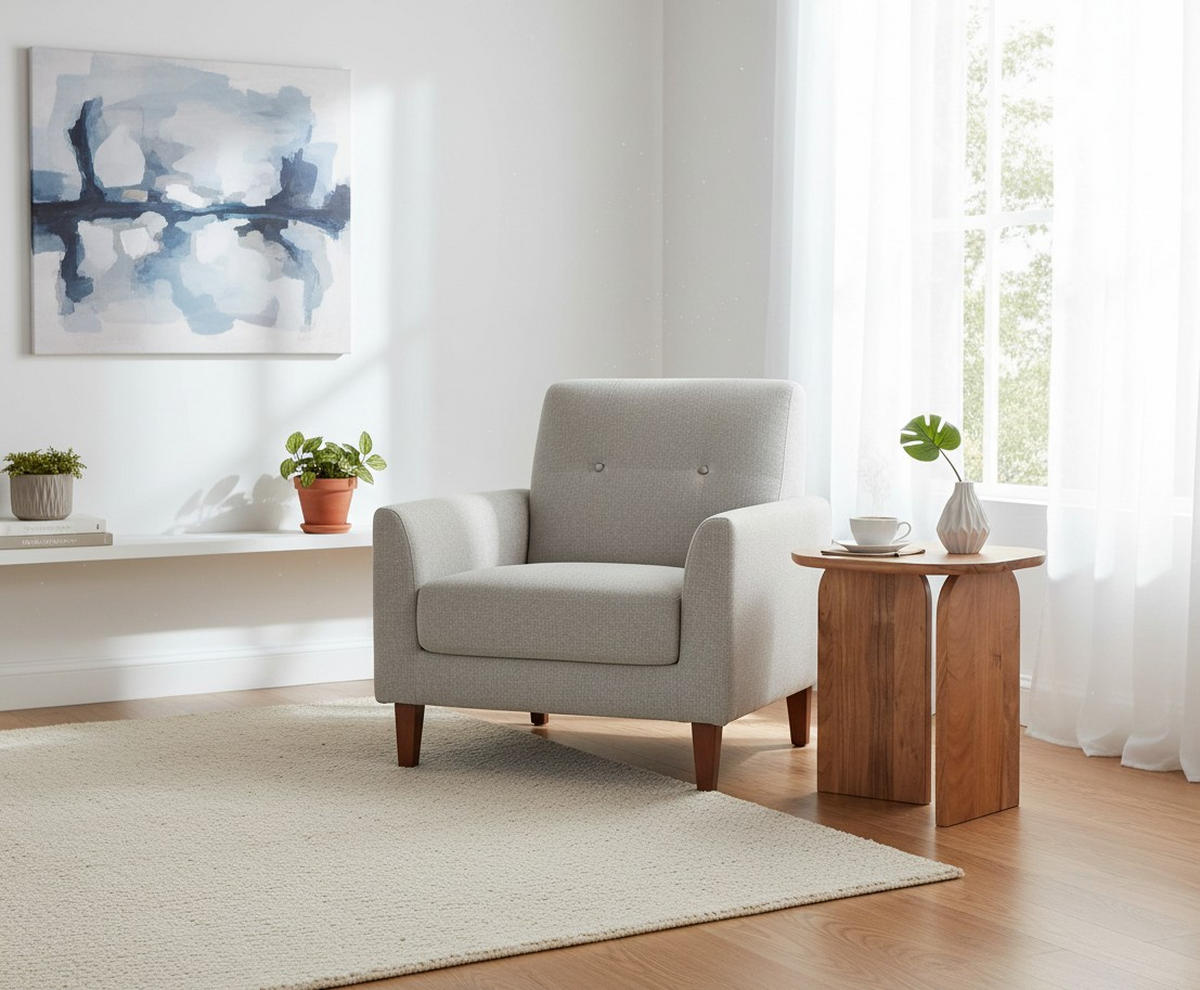 BEISTELLTISCH 45/50/40 cm Akazie vollmassiv Naturfarben  - Naturfarben, KONVENTIONELL, Holz (45/50/40cm) - Livetastic