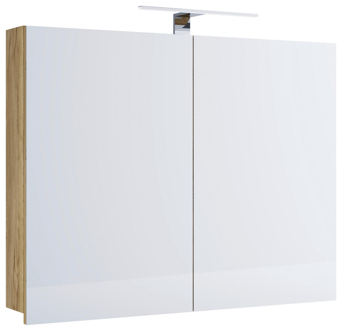 SPIEGELSCHRANK 60/59,2/12 cm  - Honigeiche, Modern, Glas/Holzwerkstoff (60/59,2/12cm) - MID.YOU