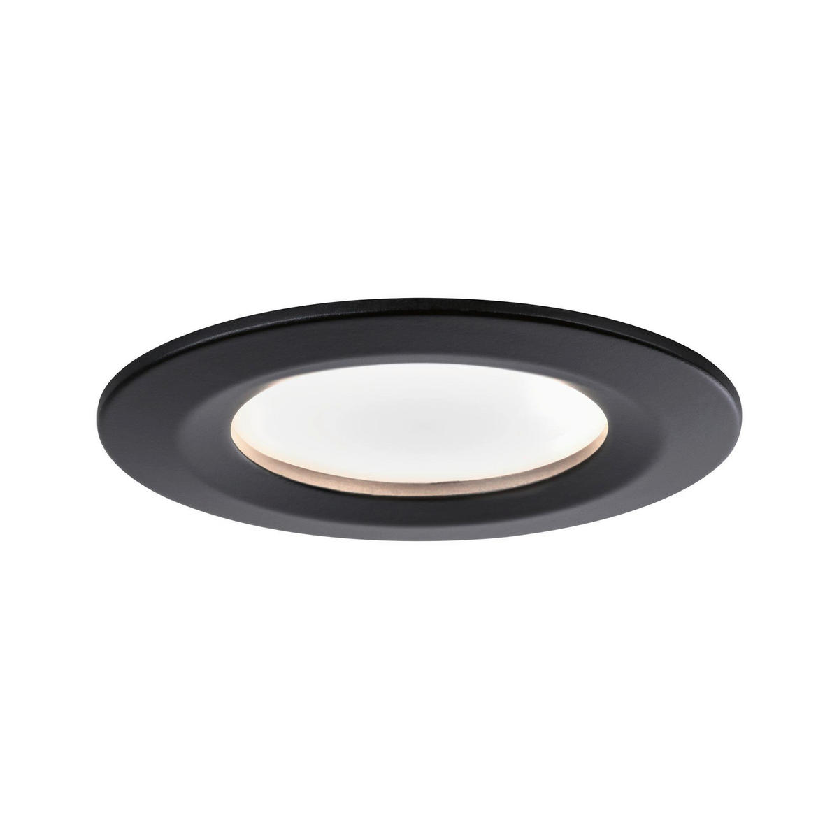 LED-DECKENLEUCHTE 7,8 cm  - Schwarz, Basics, Metall (7,8cm) - Paulmann