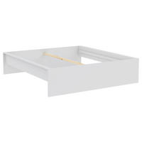 ÁGYKERET 180/200 cm  fehér  - fehér, Konventionell, faalapú anyag (180/200cm) - Hom`in