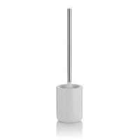 WC-BÜRSTENGARNITUR in Metall  Kunststoff   - Weiß, Basics, Keramik/Kunststoff (10,5/46cm) - Kela