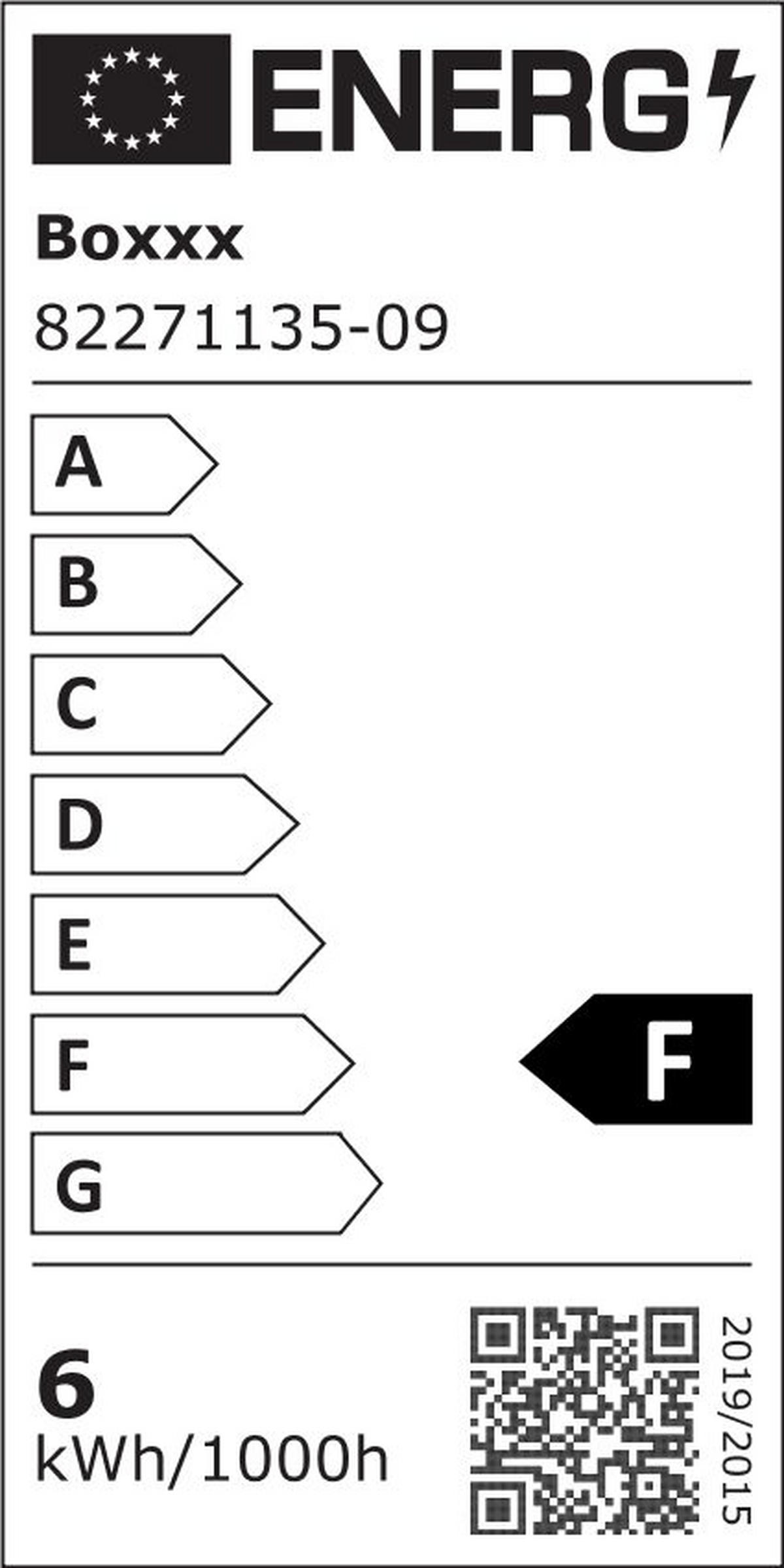 LED-LEUCHTMITTEL   E27 6 W  - Klar, Basics, Glas/Metall (5,9/10,3cm) - Boxxx