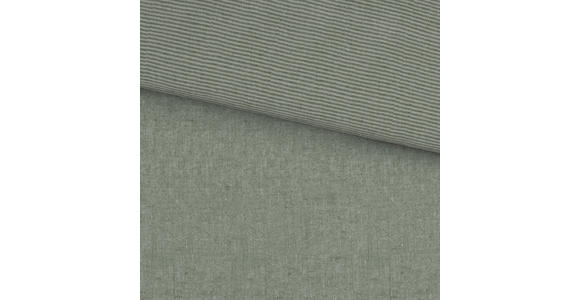 WENDEBETTWÄSCHE Flanell 140/200 cm - Graugrün, Textil (140/200cm) - Novel
