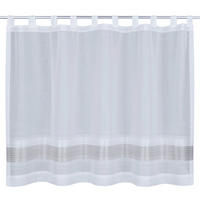 FERTIGVORHANG halbtransparent  - Kupferfarben, Basics, Textil (140/80cm)