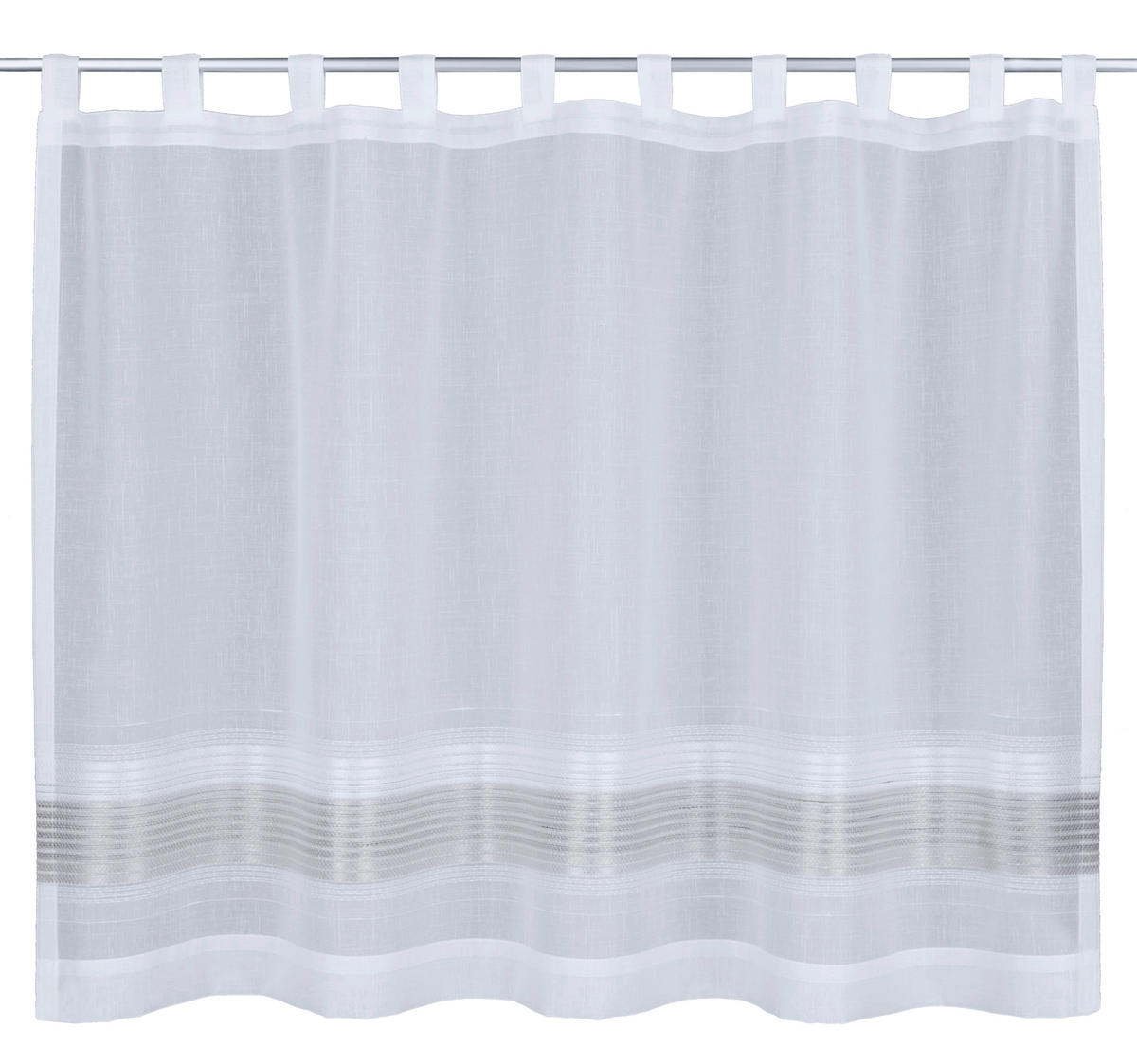 FERTIGVORHANG halbtransparent  - Kupferfarben, Basics, Textil (140/80cm)