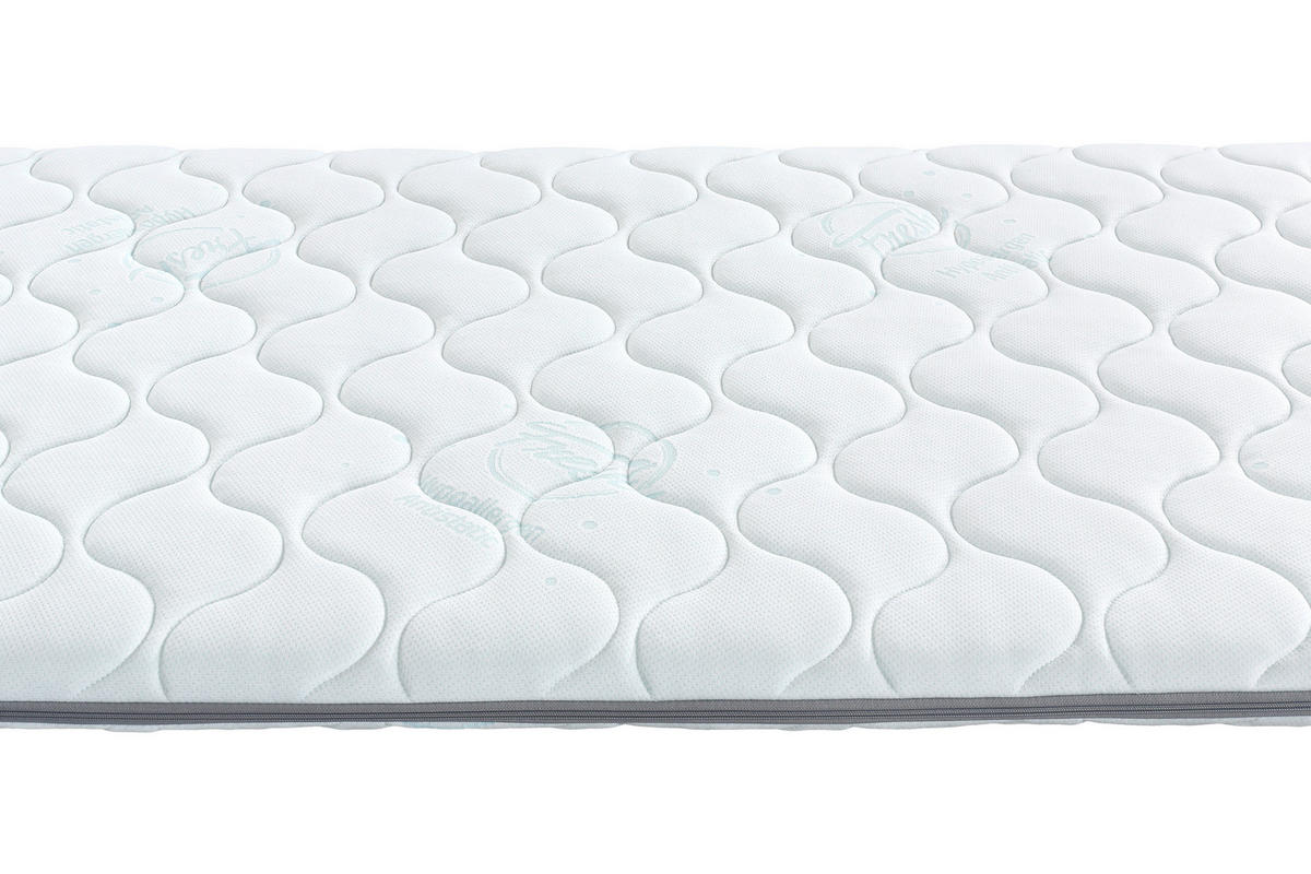 VRCHNÍ MATRACE, 90/200 cm - bílá, Basics, textil (90/200cm) - Sleeptex