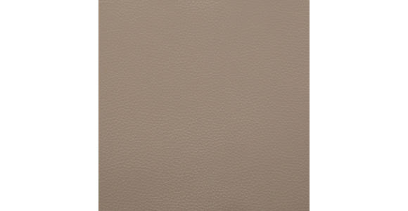 SITZBANK 201,5/87/67,5 cm Echtleder Schwarz, Taupe  - Taupe/Schwarz, Design, Leder/Metall (201,5/87/67,5cm) - Dieter Knoll