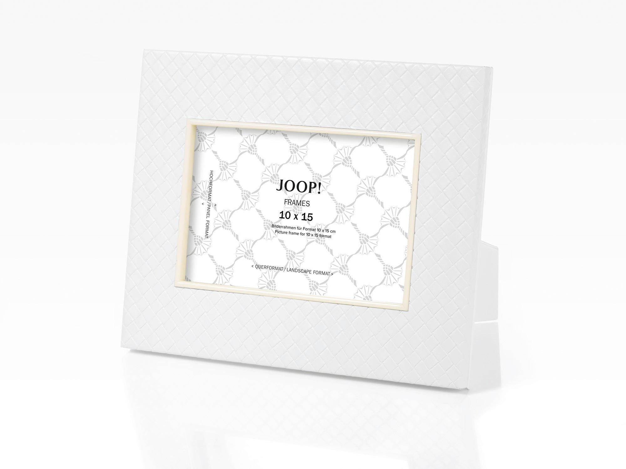 BILDERRAHMEN - Weiß, Design, Kunststoff (17/22/1,5cm) - Joop!