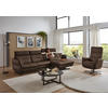 RELAXSESSEL in Leder Braun  - Schwarz/Braun, Design, Leder/Metall (82/119/85cm) - Dieter Knoll