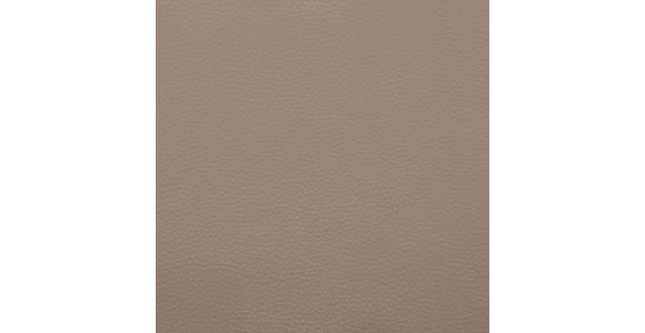 ARMLEHNSTUHL  in Eisen Echtleder pigmentiert  - Taupe/Schwarz, Design, Leder/Metall (60/89,5/63cm) - Novel