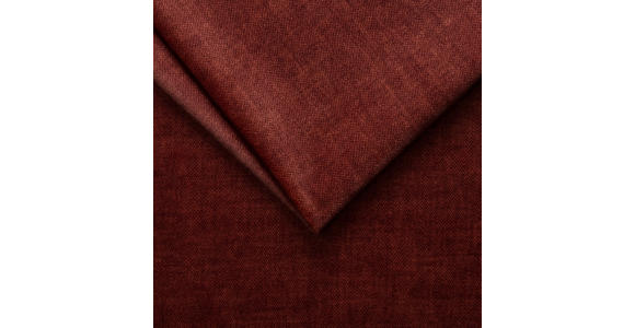 ECKSOFA Rostfarben Flachgewebe  - Rostfarben/Schwarz, LIFESTYLE, Textil/Metall (273/180cm) - Hom`in