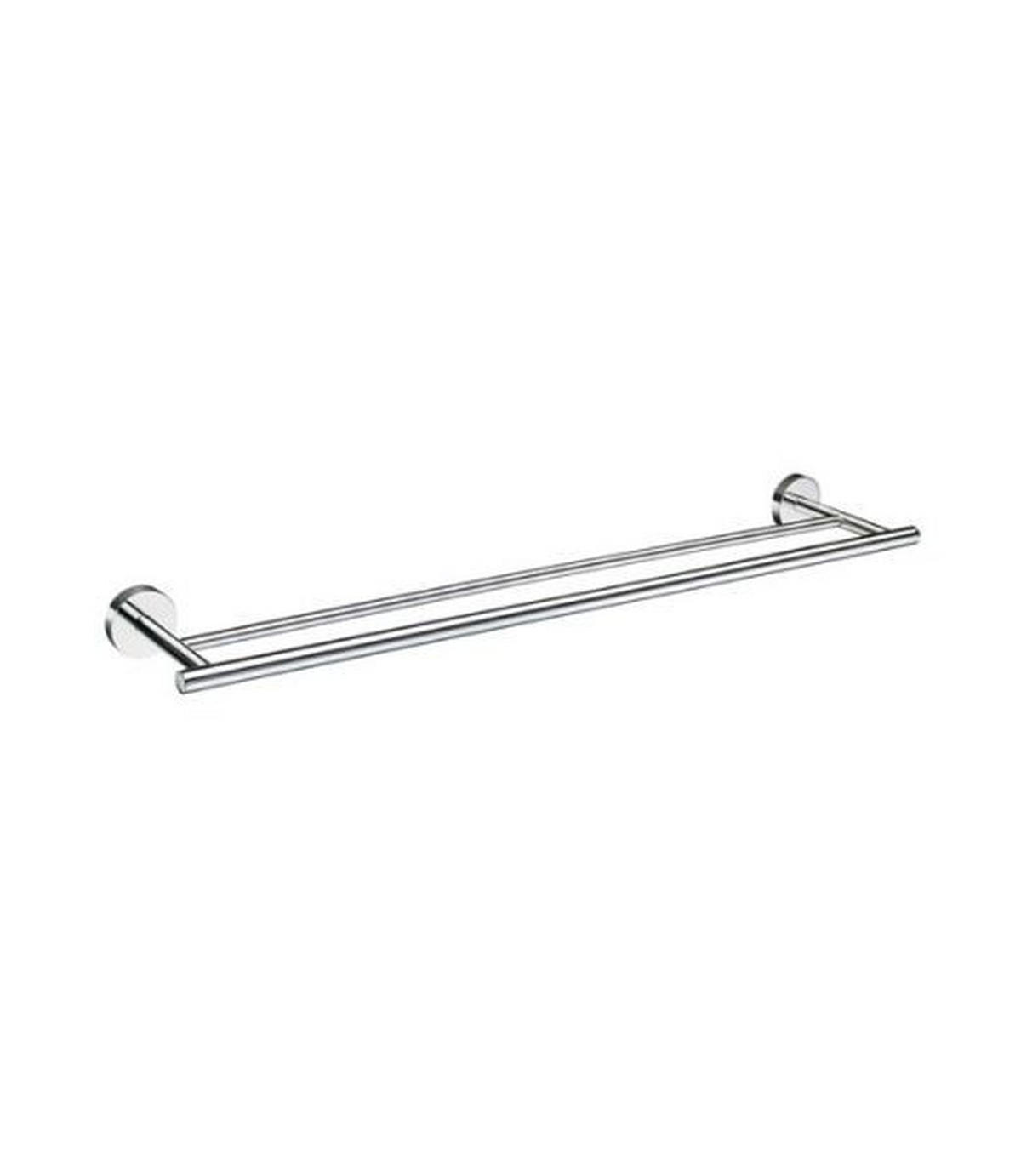 HANDTUCHSTANGE Chromfarben  - Chromfarben, Basics, Metall (64,8/4,8/12cm) - Smedbo