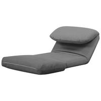 BÄDDFÅTÖLJ i manchester mörkgrå  - mörkgrå, Design, metall/textil (82/58/78cm) - Livetastic