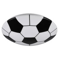 LED-DECKENLEUCHTE 12 W  36/10 cm    - Weiss/Schwarz, Basics, Kunststoff (36/10cm)