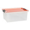 AUFBEWAHRUNGSBOX     - Koralle, KONVENTIONELL, Kunststoff (27,5/18/39,5cm) - Rotho