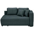 CHAISELONGUE Chenille Dunkelblau  - Schwarz/Dunkelblau, KONVENTIONELL, Kunststoff/Textil (171/73/93cm) - Carryhome