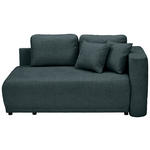 CHAISELONGUE Chenille Dunkelblau  - Schwarz/Dunkelblau, KONVENTIONELL, Kunststoff/Textil (171/73/93cm) - Carryhome