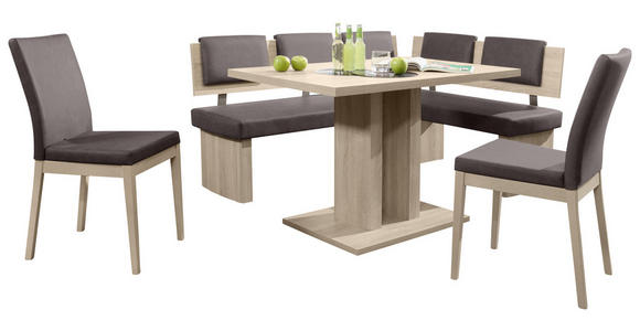 ESSTISCH in Holzwerkstoff 120/80/77 cm - Eichefarben, Natur, Holzwerkstoff (120/80/77cm) - Cantus