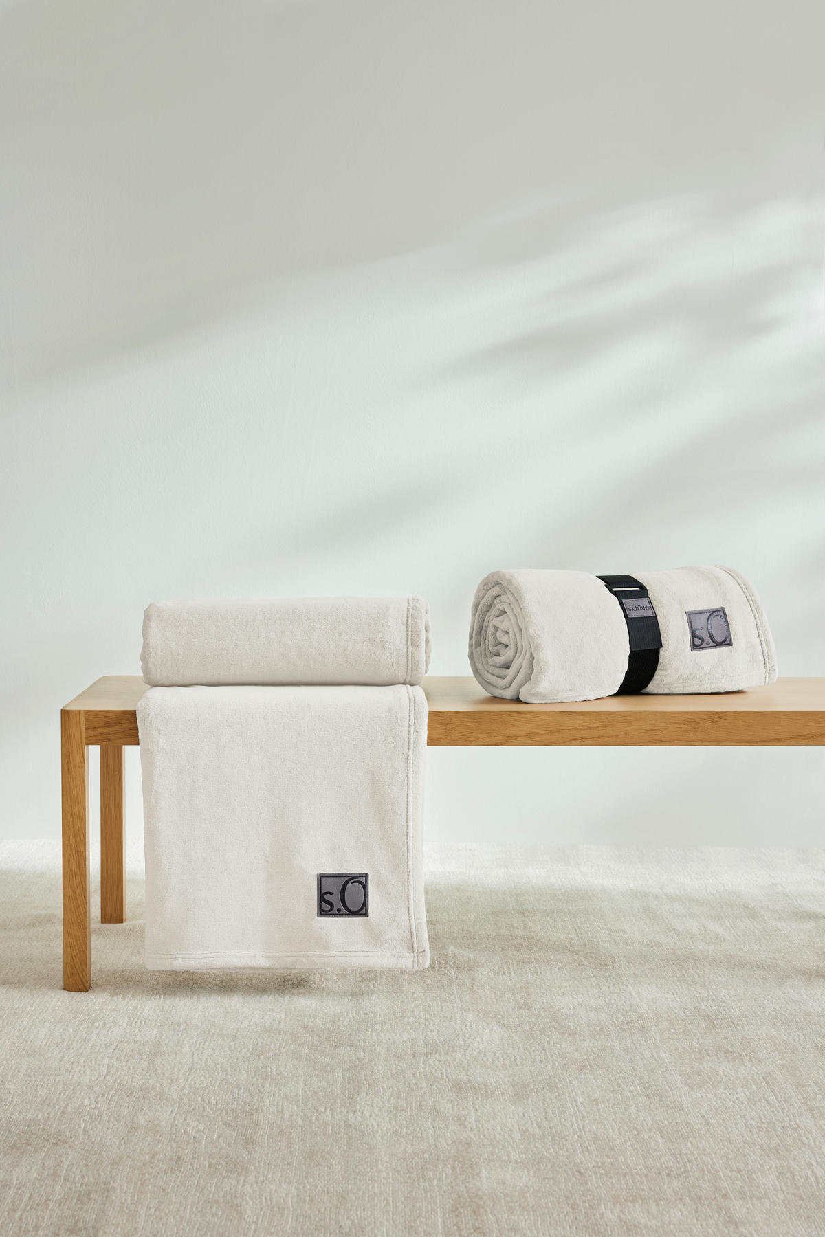 DOMÁCÍ DEKA, polyester, 220/240 cm - bílá, Basics, textil (220/240cm) - S. Oliver