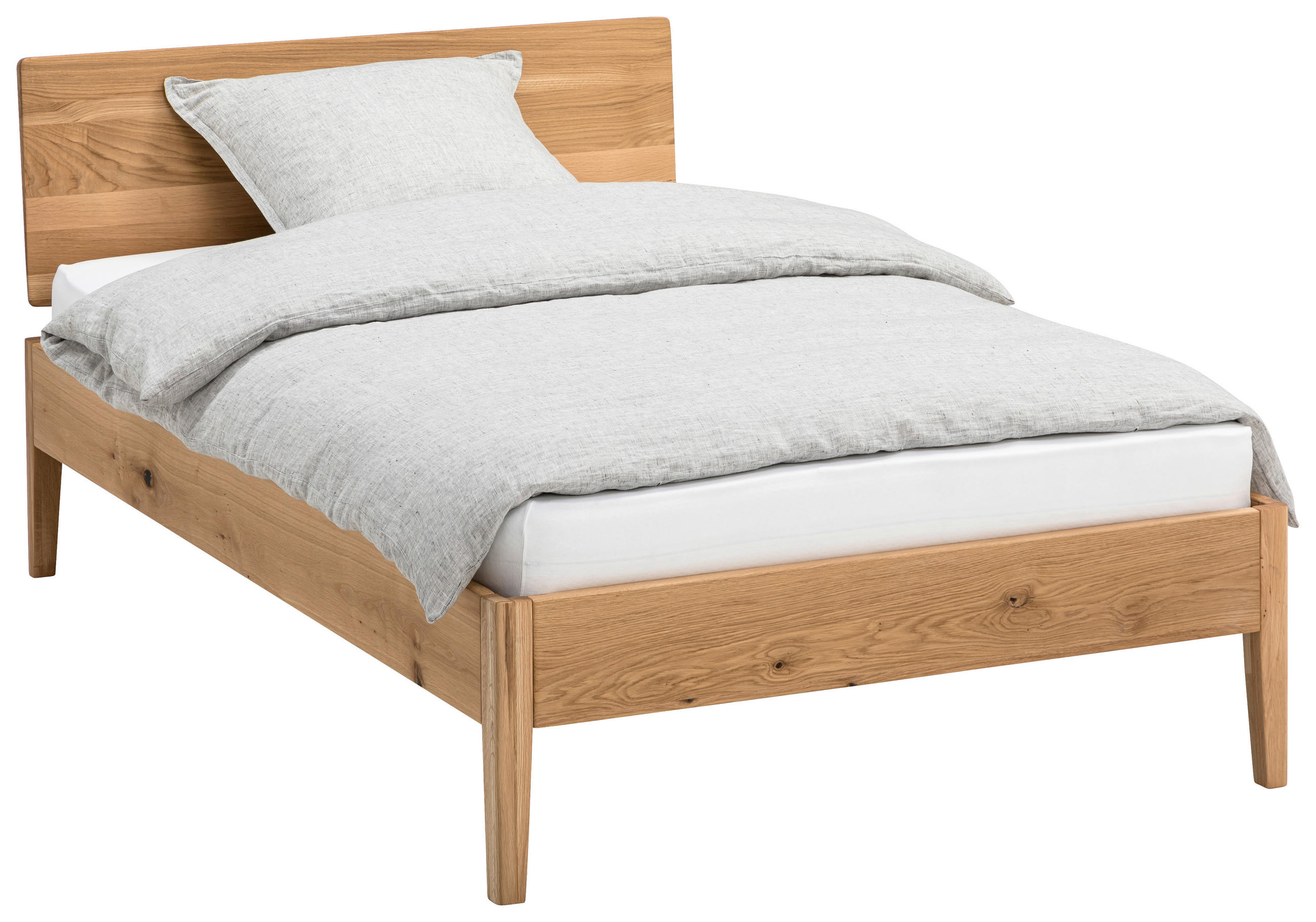 BETT 140/200 cm  in Eichefarben  - Eichefarben, Natur, Holz (140/200cm) - Boxxx