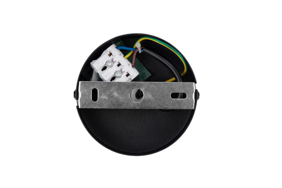 HÄNGELEUCHTE 40/150 cm  - Schwarz/Braun, Natur, Karton/Metall (40/150cm) - Marama